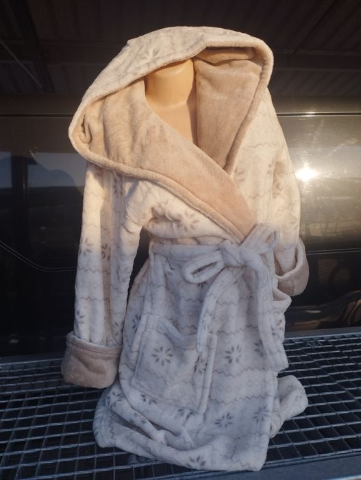 Szlafrok damski angora gruby mega