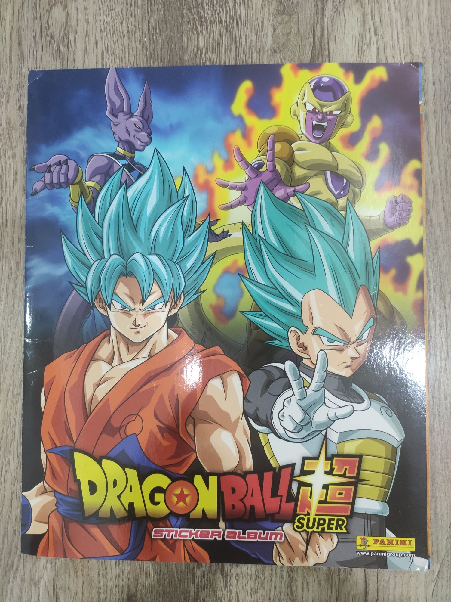 Caderneta Dragon Ball Super completa