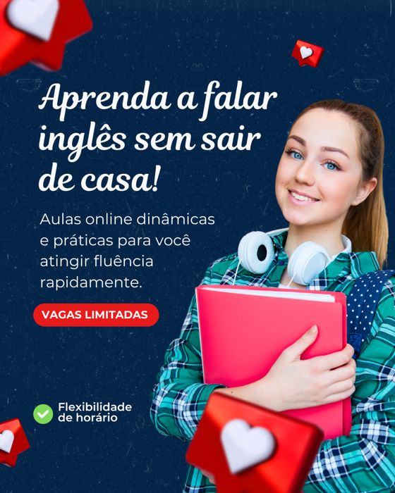 Aulas de Inglês Particulares Online
