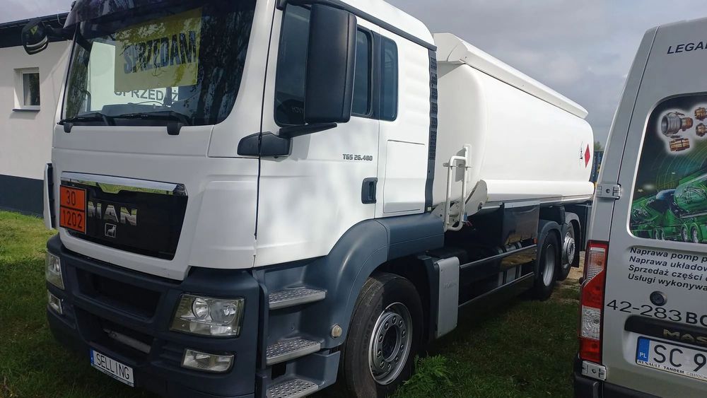 MAN TGS 26.480  Cysterna MAN TGS 26.480 480KM EURO V