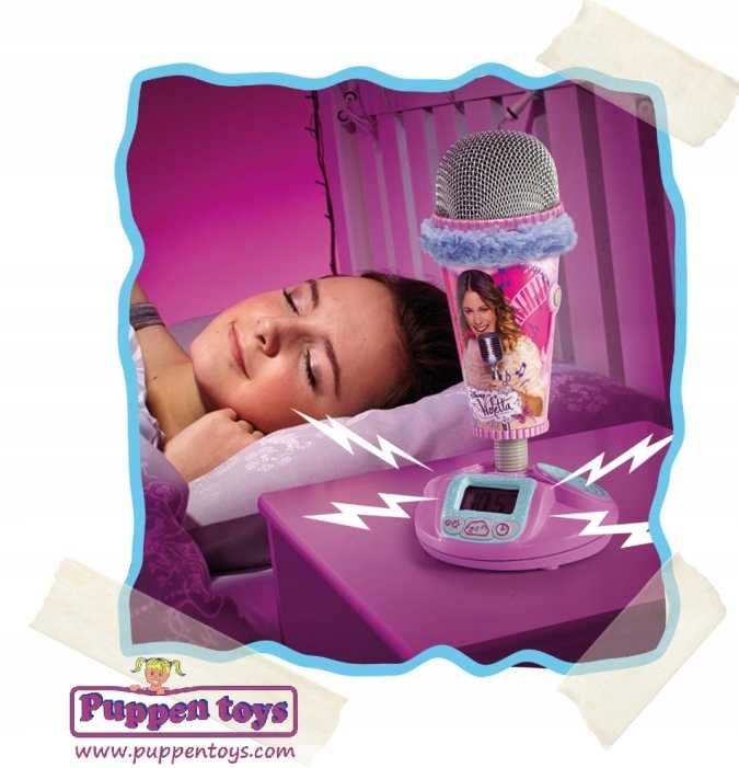 Mikrofon Budzik 2w1 Disney Violetta