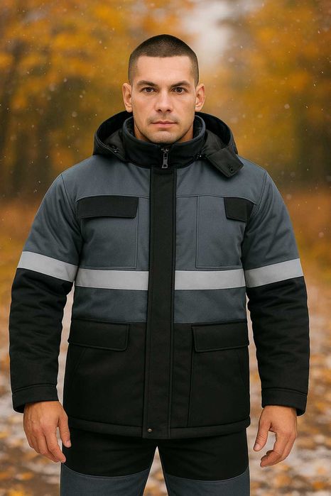 Курточка рабочая зимняя спецодежда, тепла спецодяг , робоча куртка