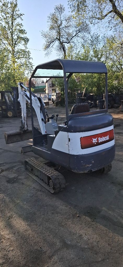 Minikoparka bobcat e14 11rok 3lyzki szybkozlacze transport