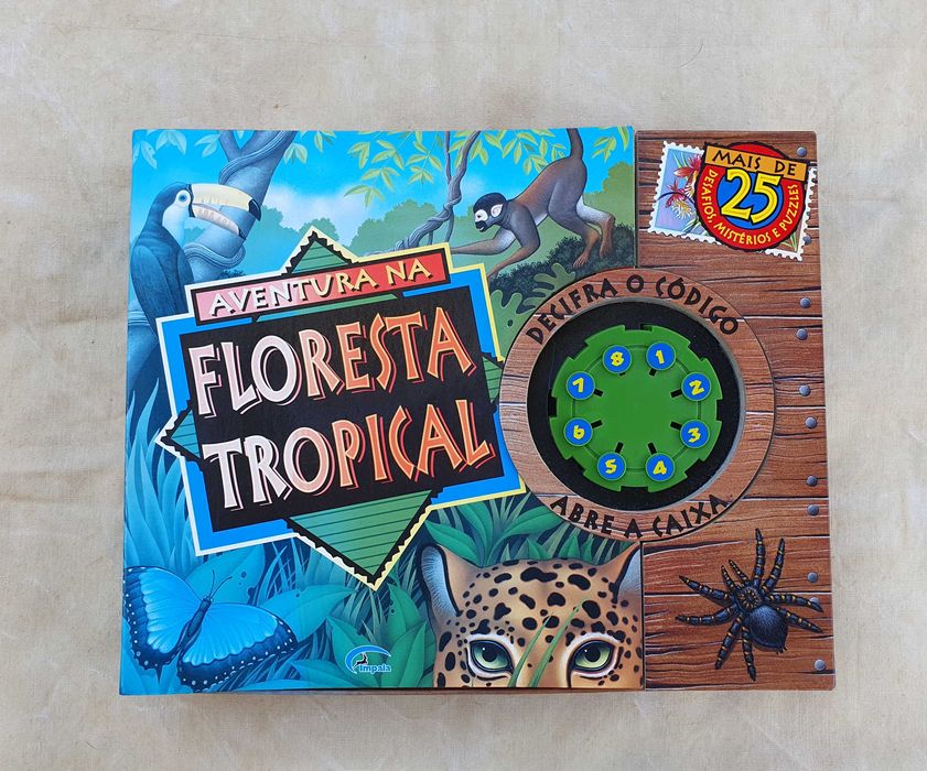 Jogo de tabuleiro para crianças «Aventura Na Floresta Tropical»