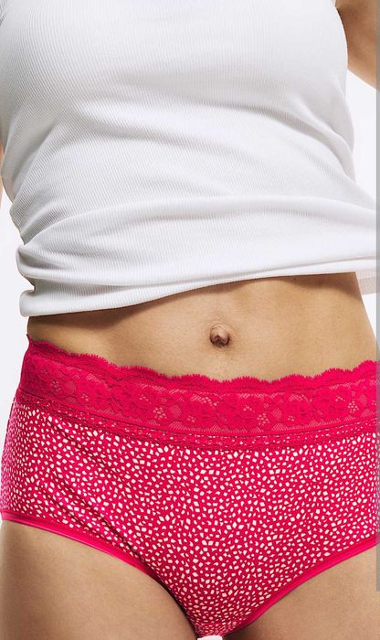 Мереживні трусики Marks&Spencer модель Full briefs,  розмір 16