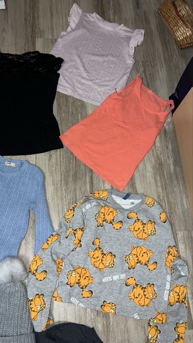 17 ubrań dziewczynka 158 cm wszysko razem