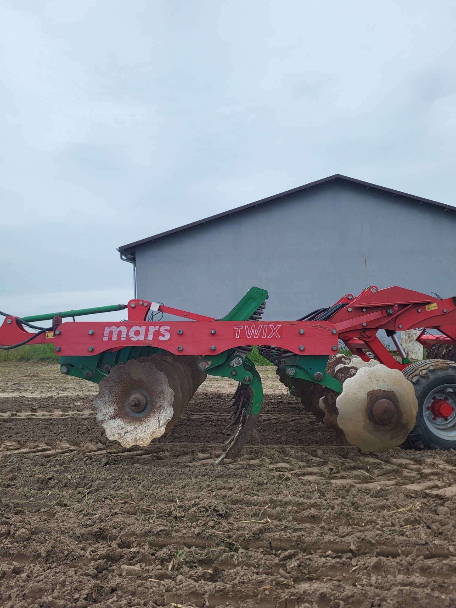 Talerzówka Unia mars twix 4m z pogłębiaczami