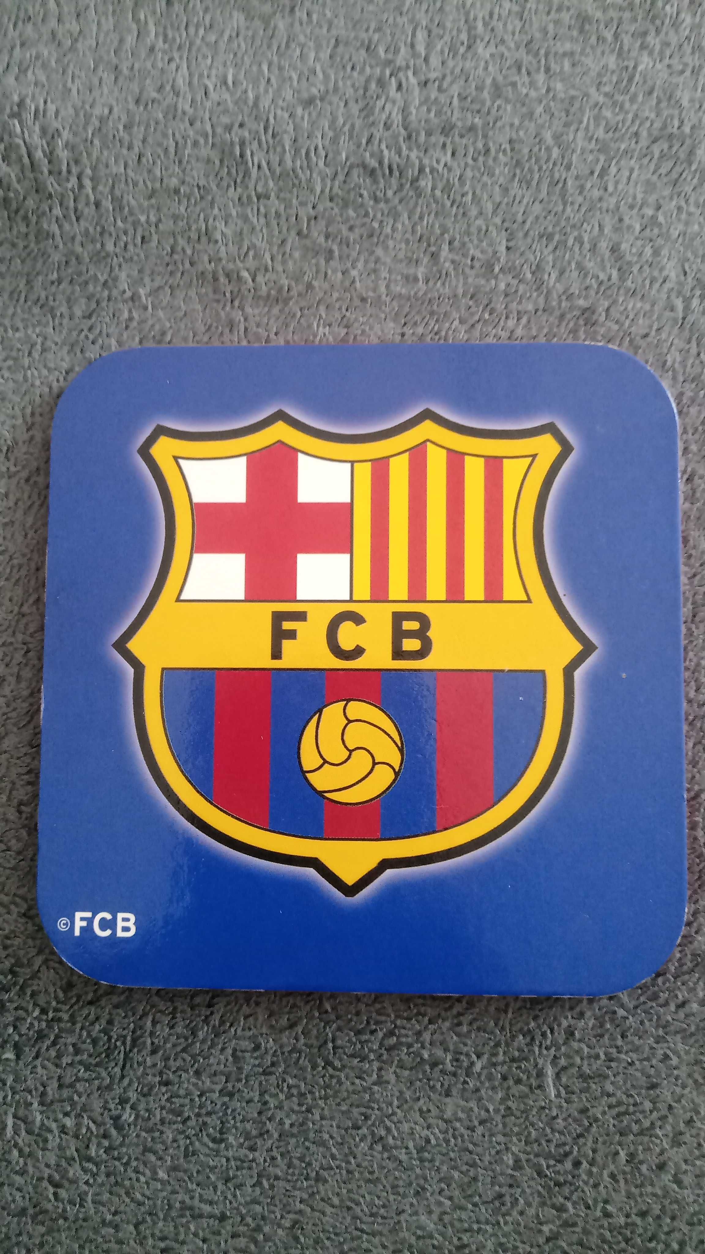 Oryginalne podkładki pod kubek kufel FC Barcelona FCB