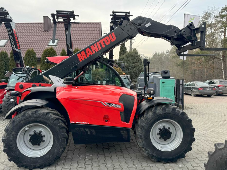 Ładowarka teleskopowa Manitou MLT 635 140 V+ Premium, faktura VAT