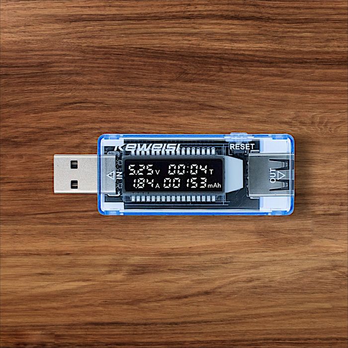 USB тестер KEWEISI KWS-V20 tester ёмкости напряжение ток