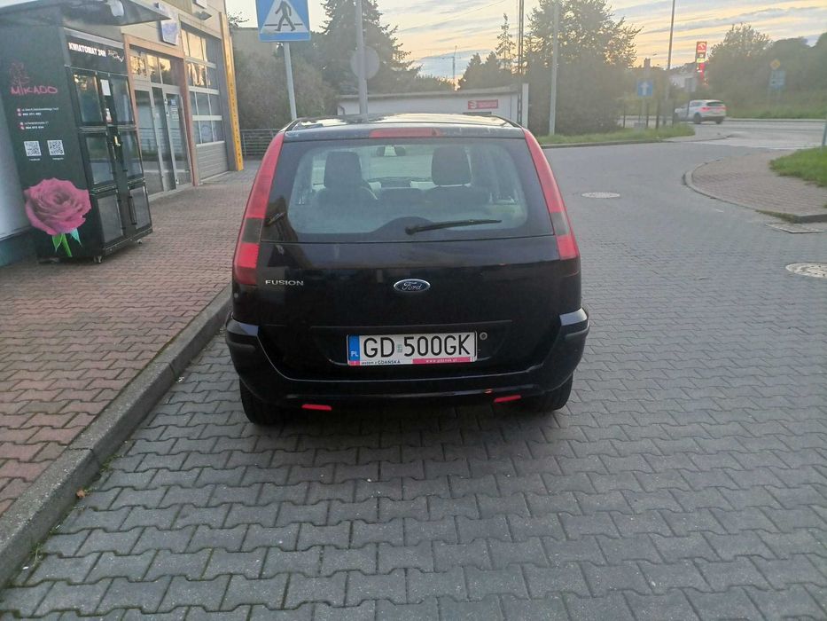 Ford Fusion 1.4 Benzyna, Klimatyzacja, alufelgi