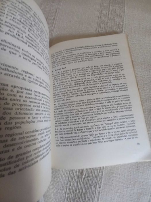Declaração de Príncipios do Partido Socialista em 1973