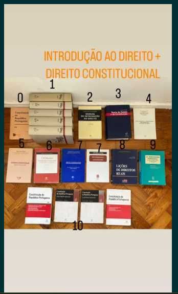 Livros de direito - constitucional civil penal