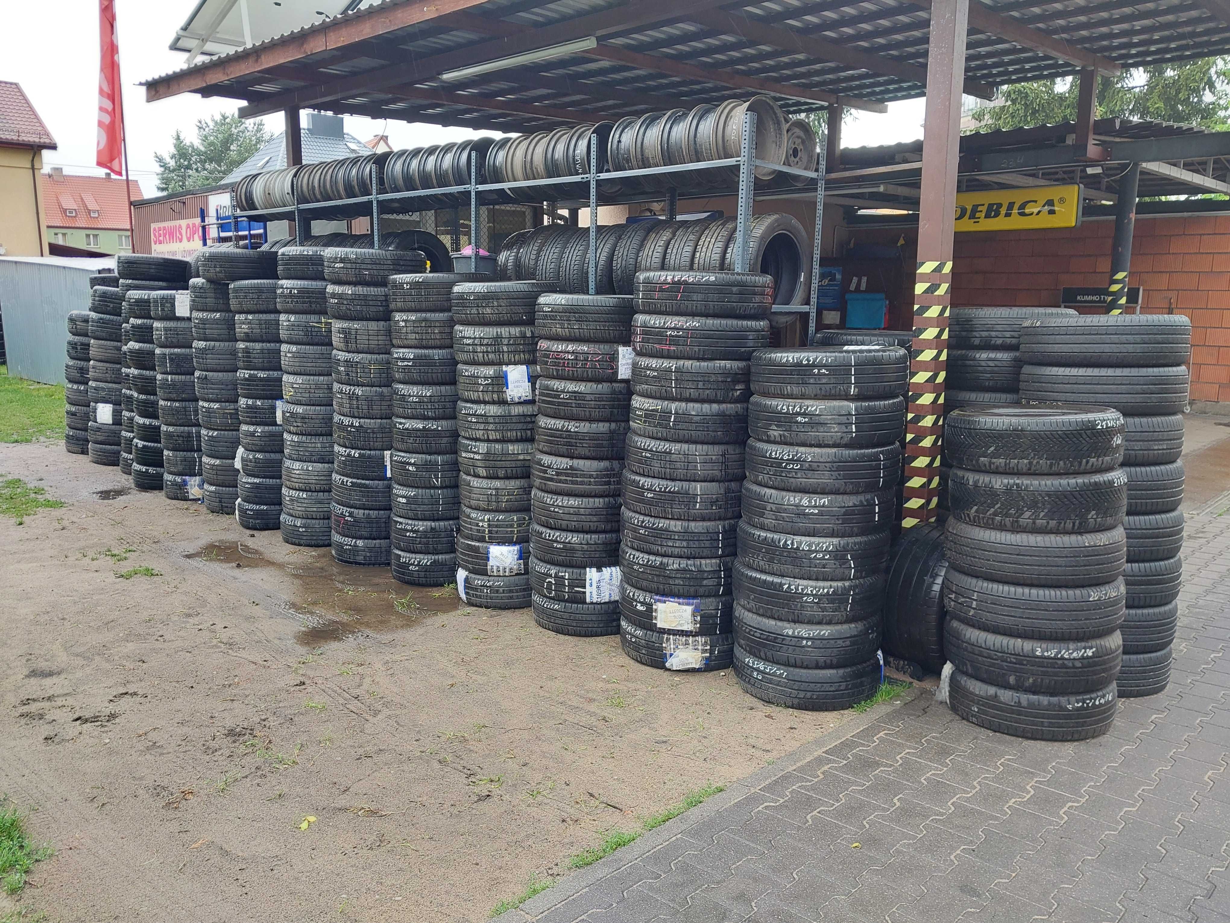 Opony letnie używane 205/55/16 Continental Michelin itp. okazja TORUŃ!