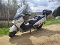 Suzuki Burgman 400 zarejestrowany w Polsce Duży skuter kufer