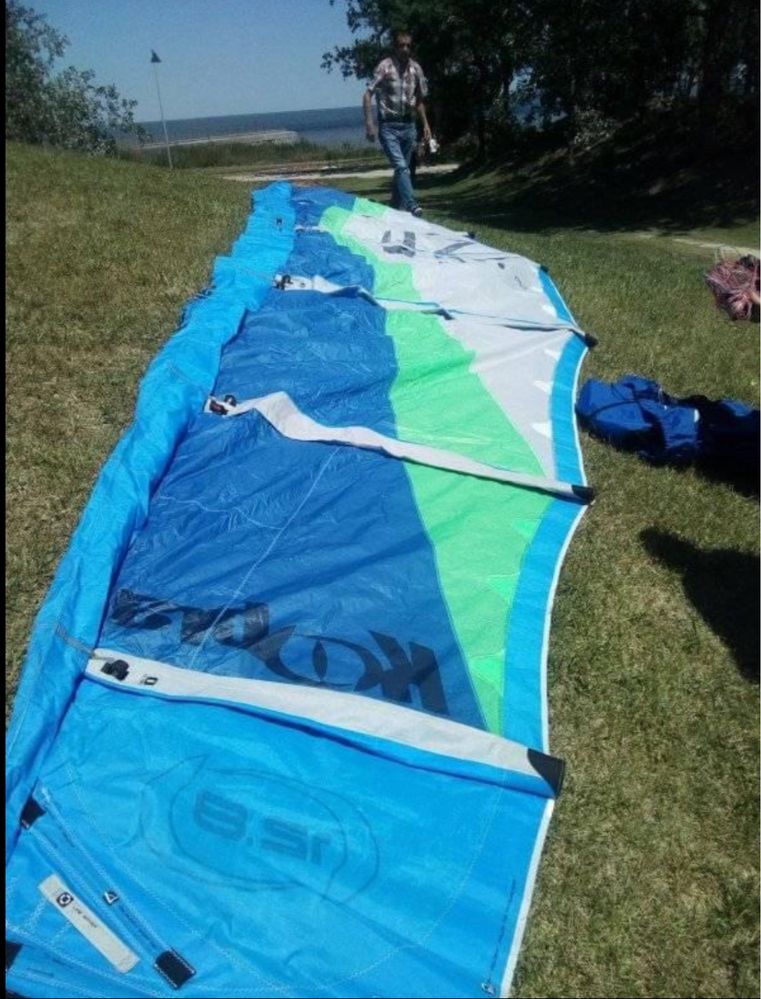 Asa De Kitesurf nova nunca foi usda para despachar