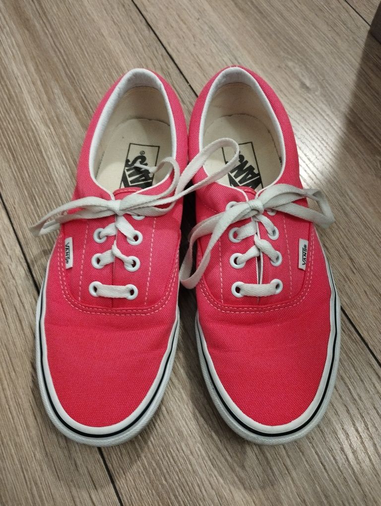 Vans tenisówki neonowe różowe 38