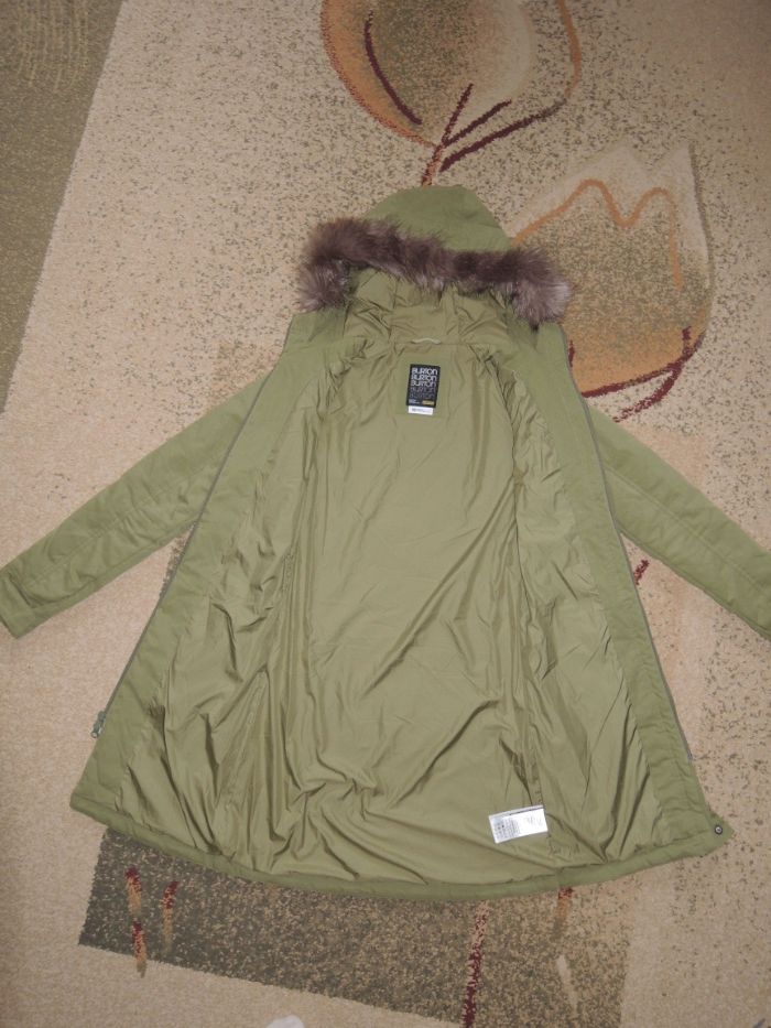 стильная мембранная зимняя куртка парка пальто Burton Dryride р.XS