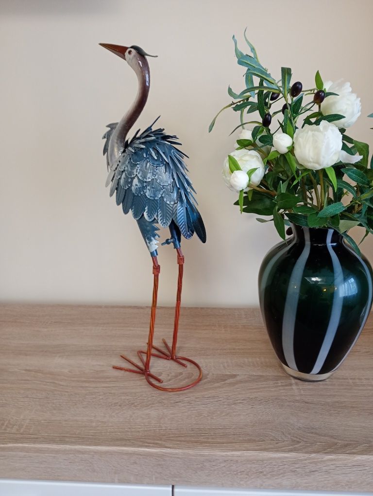 Żuraw Metalowy Ptak 60cm
