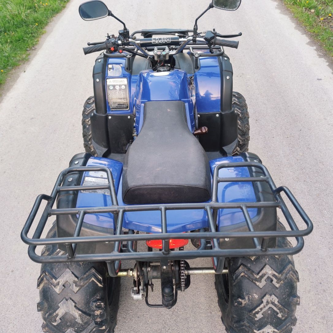 Quad hummer 250  rama XXL 1+R LEDY  JAK NÓWKA