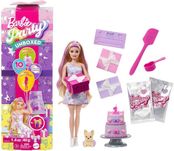Барби Вечеринка сюрприз Barbie Party Unboxed Doll & Accessories JFG70