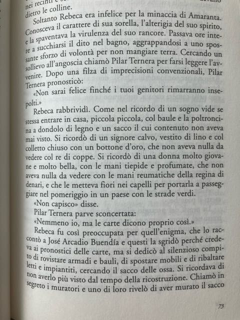 Gabriel García Márquez - Sto lat samotności (napisana po włosku)