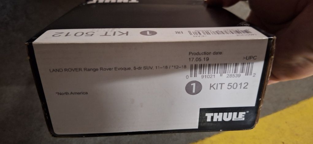 Bagażnik Thule Wingbar Edge Range Rover Evoque Volvo S60 S90