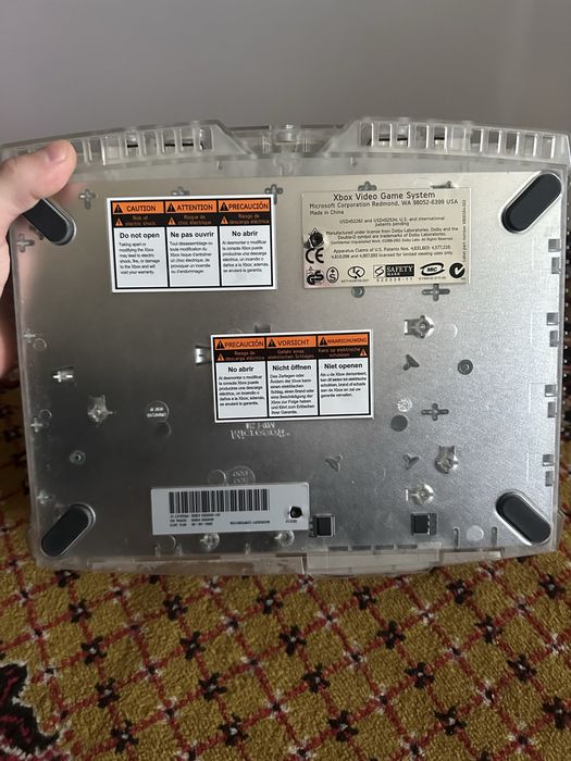 Microsoft Xbox Original Crystal