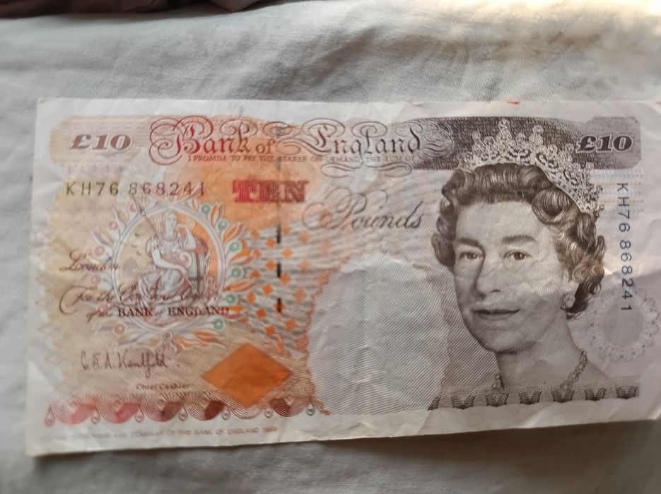 Banknot 10 funtów brytyjskich