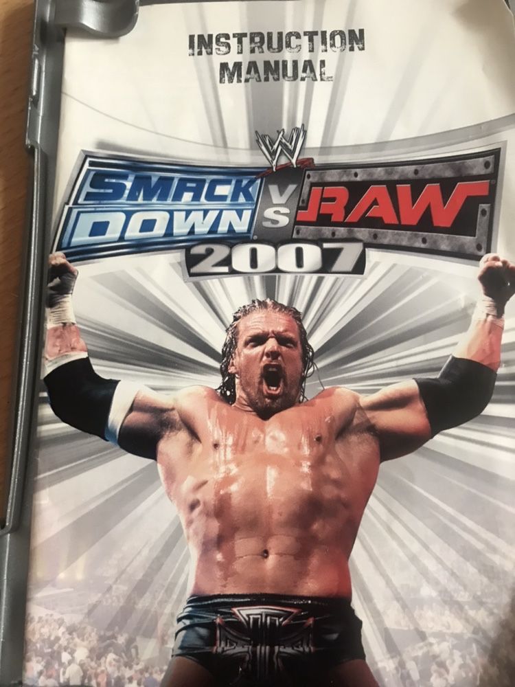WWE Smack Down Raw PS2 jak nowa unikat Wrestling