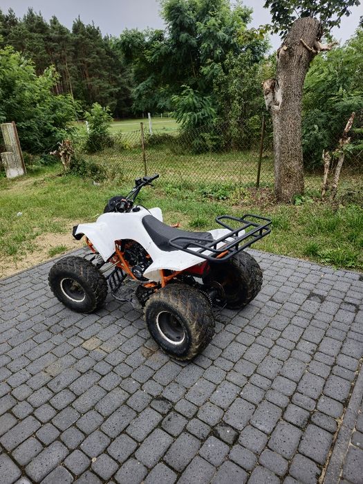 Quad 125 adventure największą rama