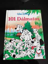 Livro Disney 101 Dálmatas vintage 1995