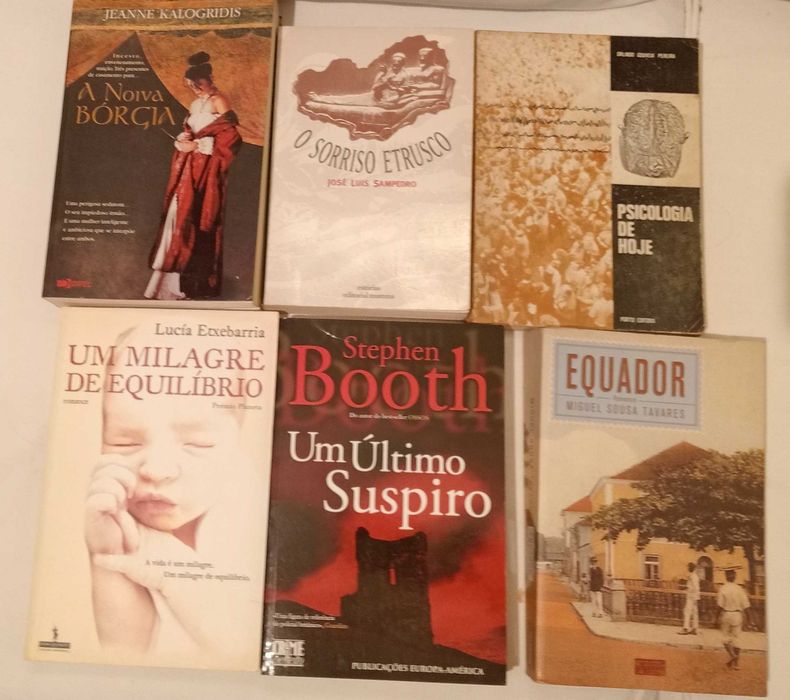 Lote de 42 livros, como novos Diversos Autores