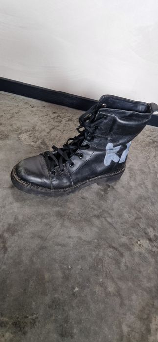 Продам чоботи шкіряні Karl Lagerfeld 41 розмір