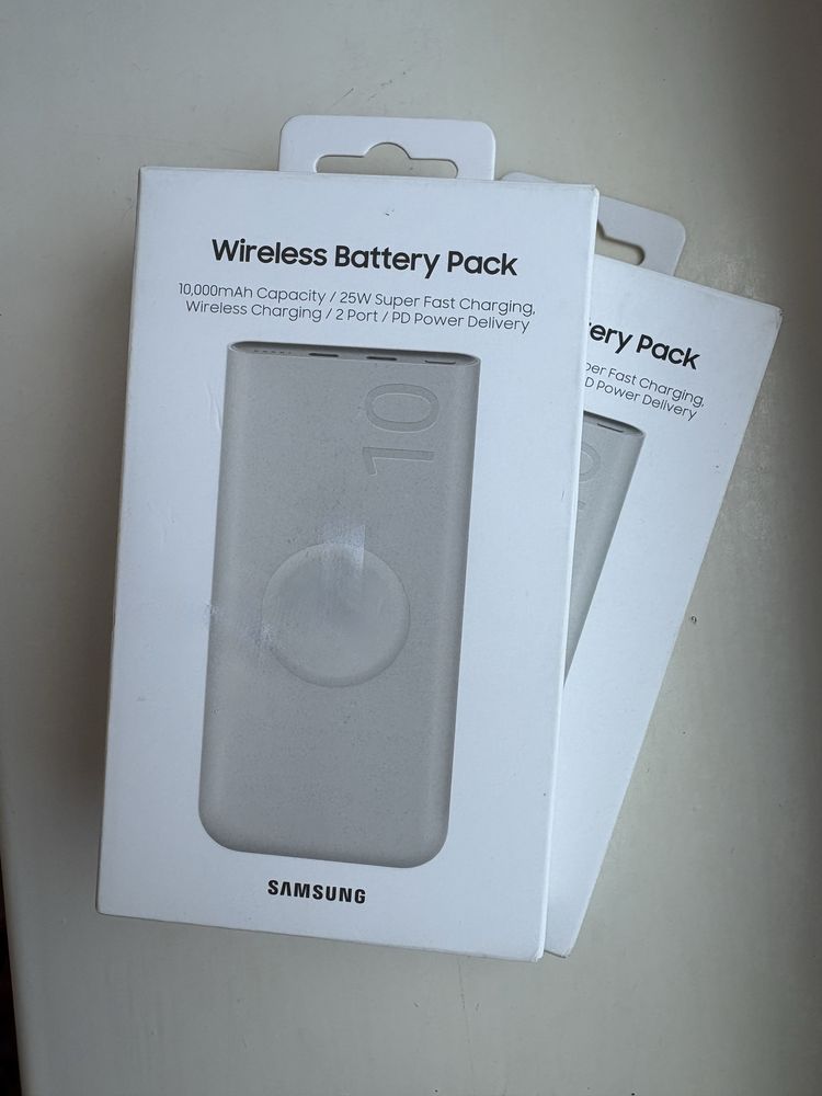 Power bank, Wireless Battery Pack 10,000mAh Capacity / 25W