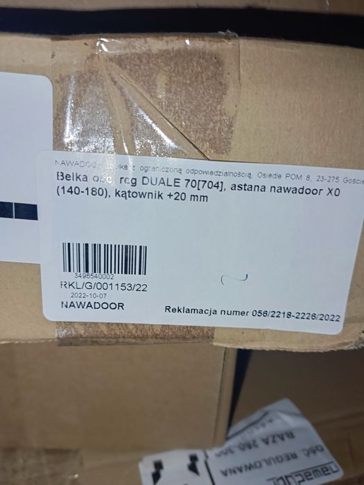 Ościeżnice regulowane