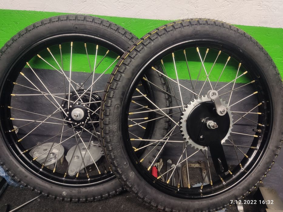 Renowacja kół szprychowanych, zabytki junak wsk romet centrowanie FV