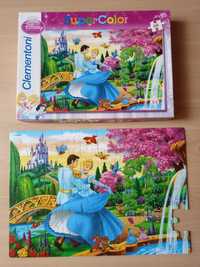 Puzzle Clementoni Disney Śpiąca Królewna 5+ 60 elementów SuperColor