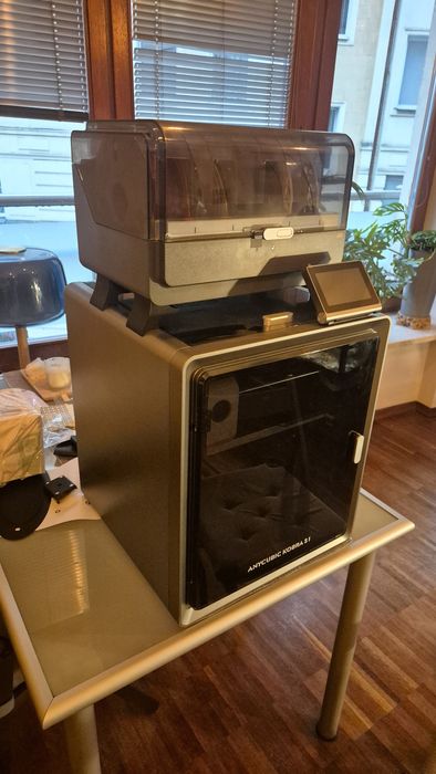 Drukarka 3d Anycubic Cobra S1 pelen zesraw na gwarancji , stan idealny