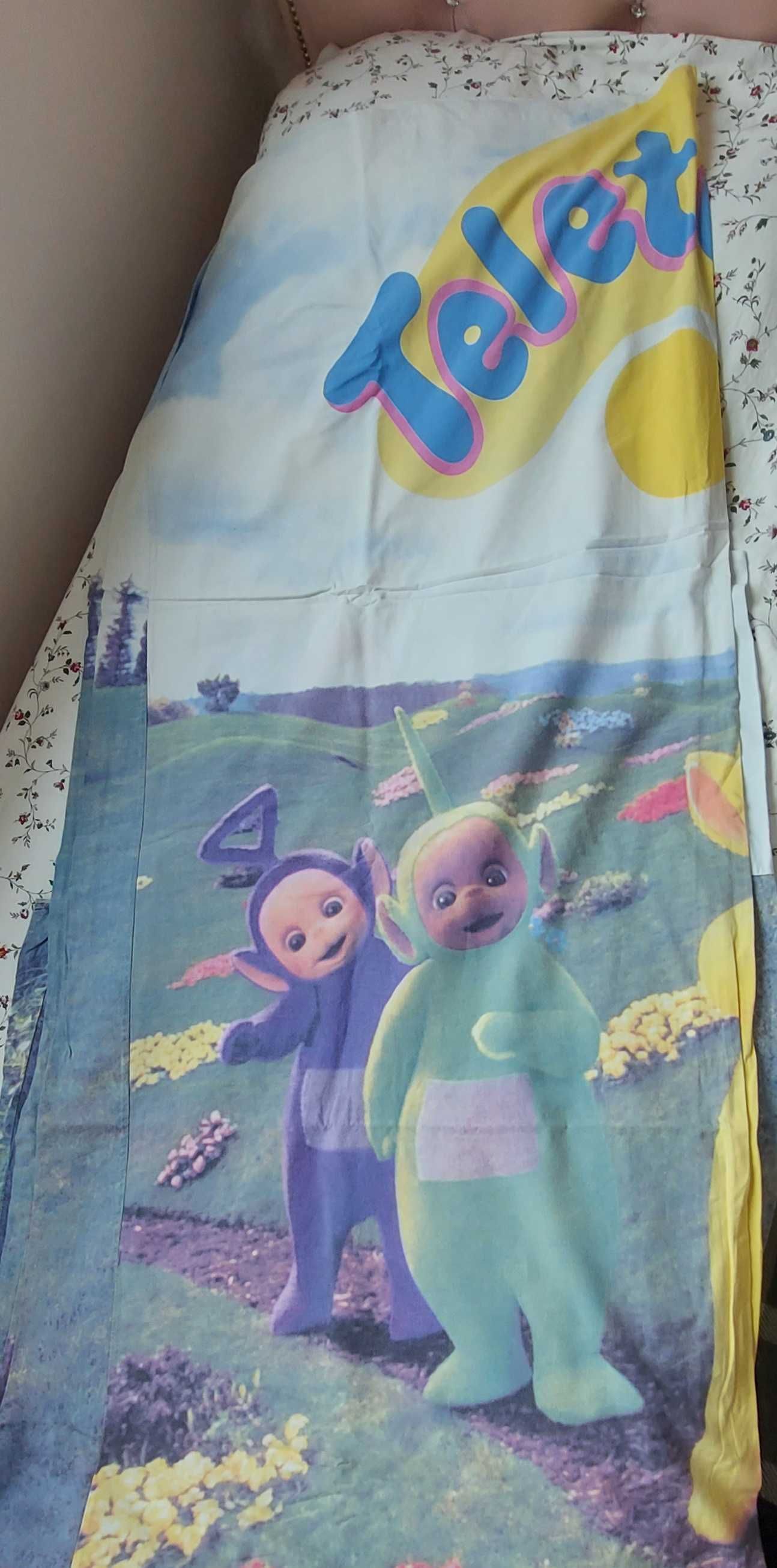 Pościel, poszwa na kołdrę i poduszkę Teletubbies