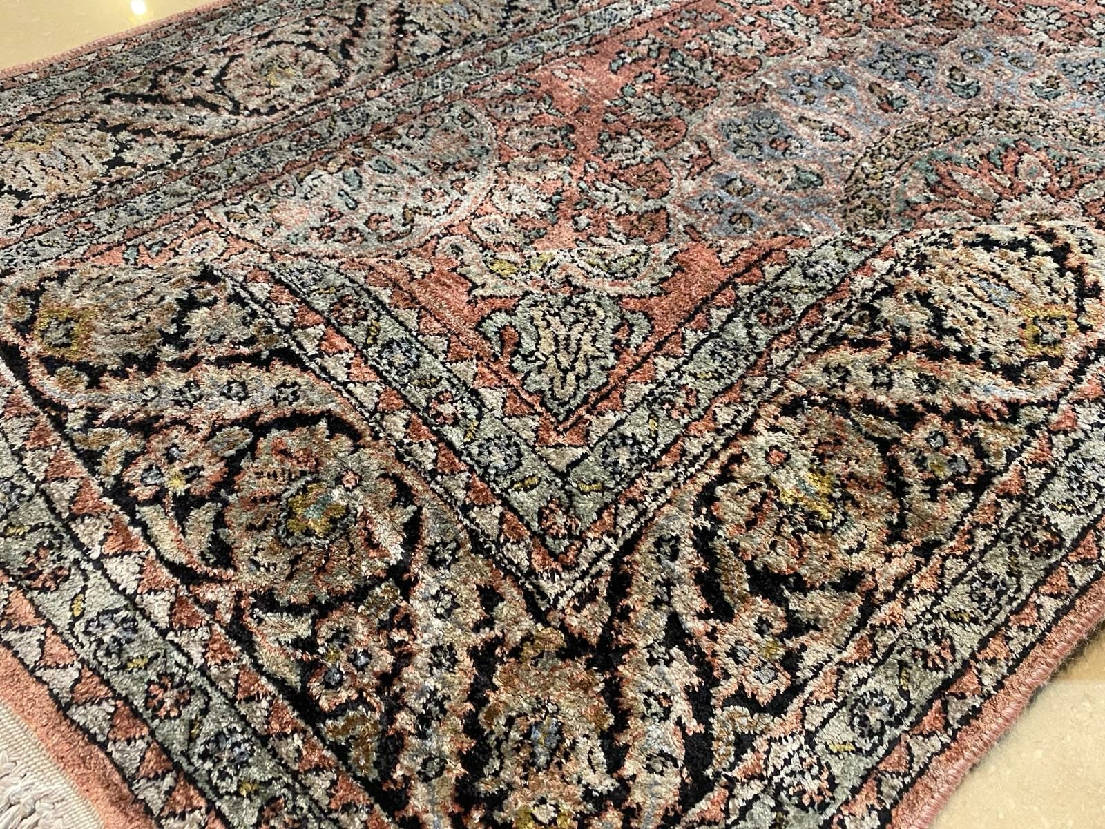 Ghoum jedwabny dywan perski 180 # 106 - ręcznie tkany z jedwabiu