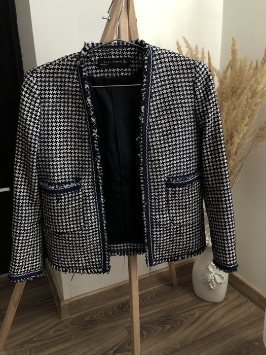 Твідовий жакет zara