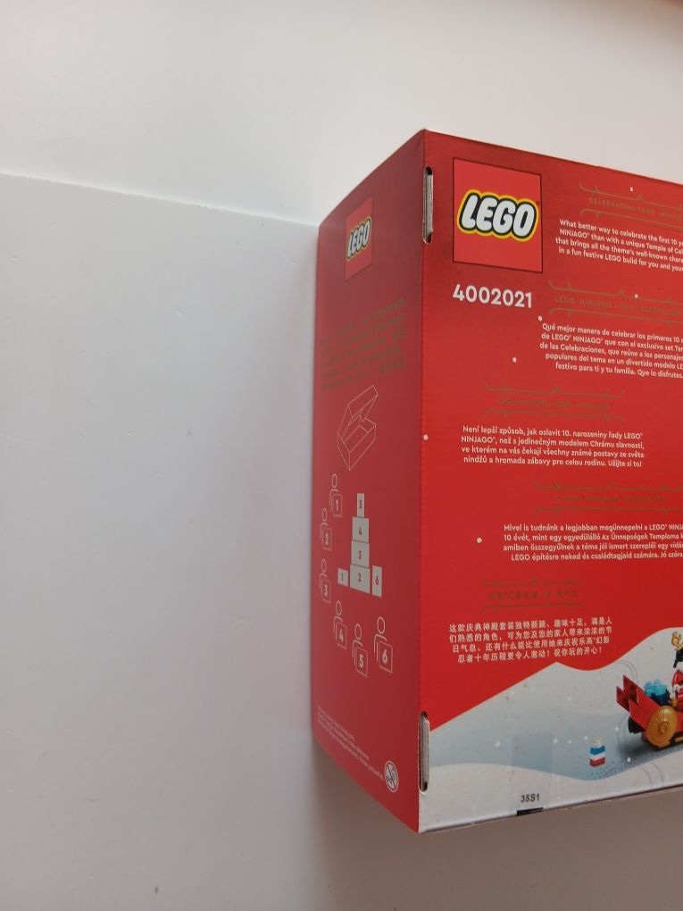 Nieotwarte Lego Ninjago 4.002021 Temple of Celebrations