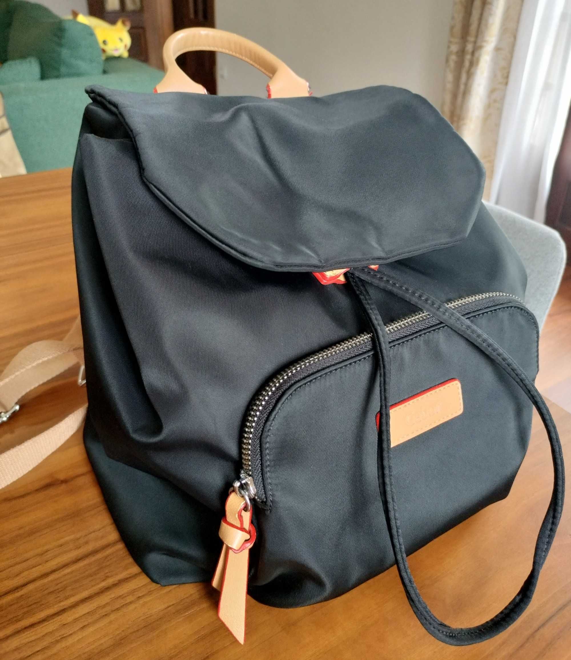Mala Mochila Preta Gabor
