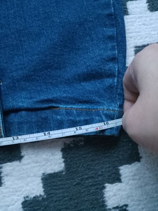 Spódnica długa jeansowa tuba rozporki