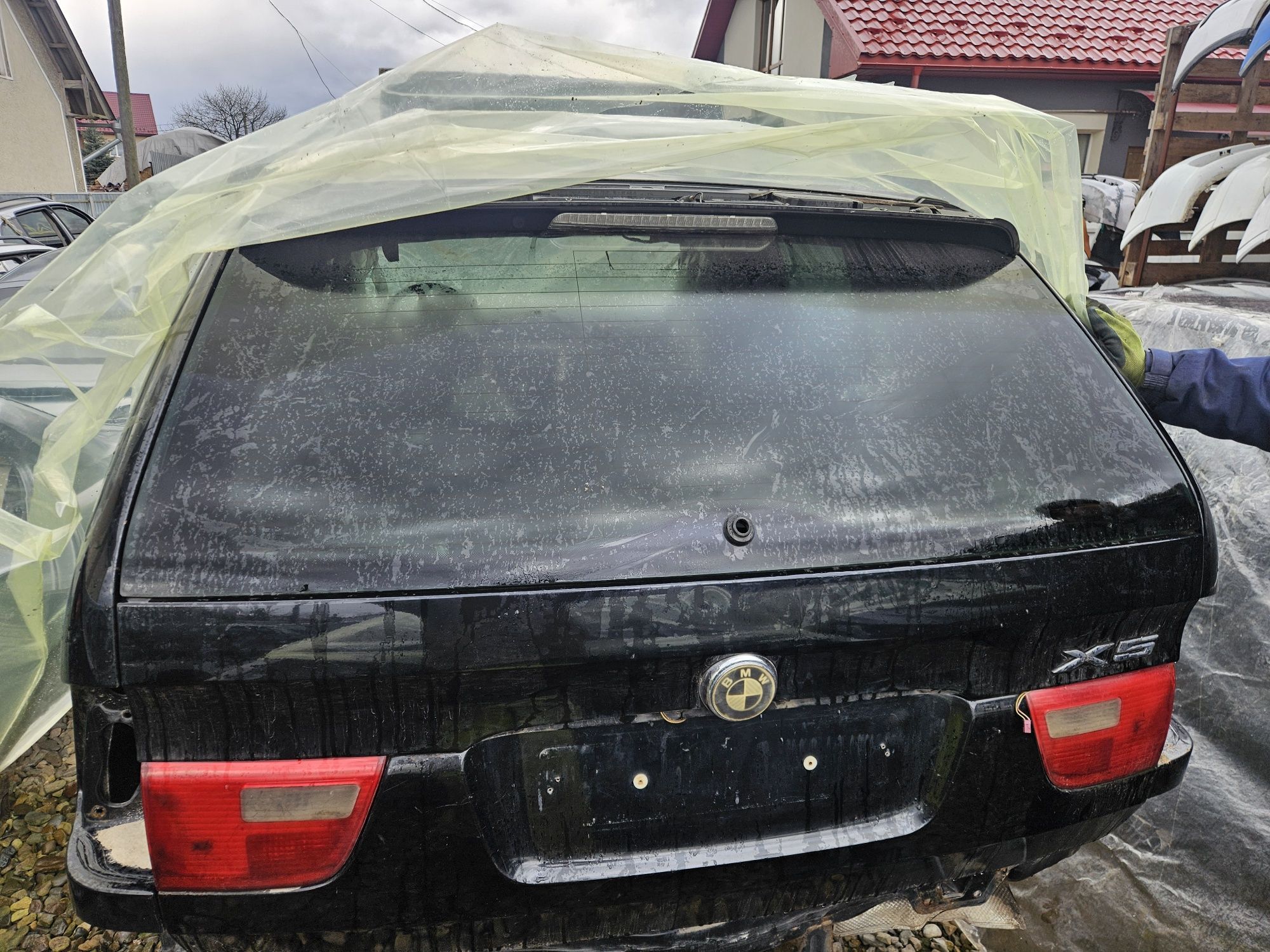 Кришка багажника Скло БМВ Х5 Е53 BMW X5 E53 Ляда Кляпа Дверка Дверь