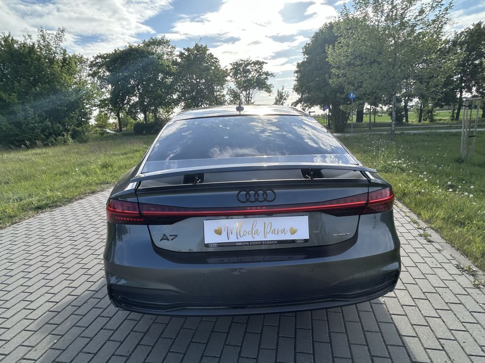 Samochód do ślubu Audi A7
