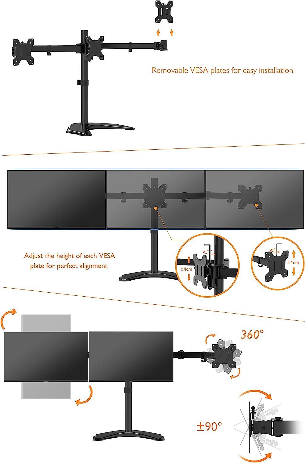 Uchwyt do monitorów BONTEC MFS003