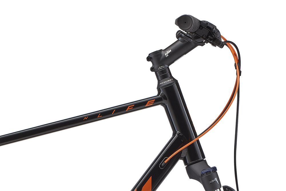 Rower crossowy KTM X-LIFE TRACK 56/L czarno-pomarańczowy