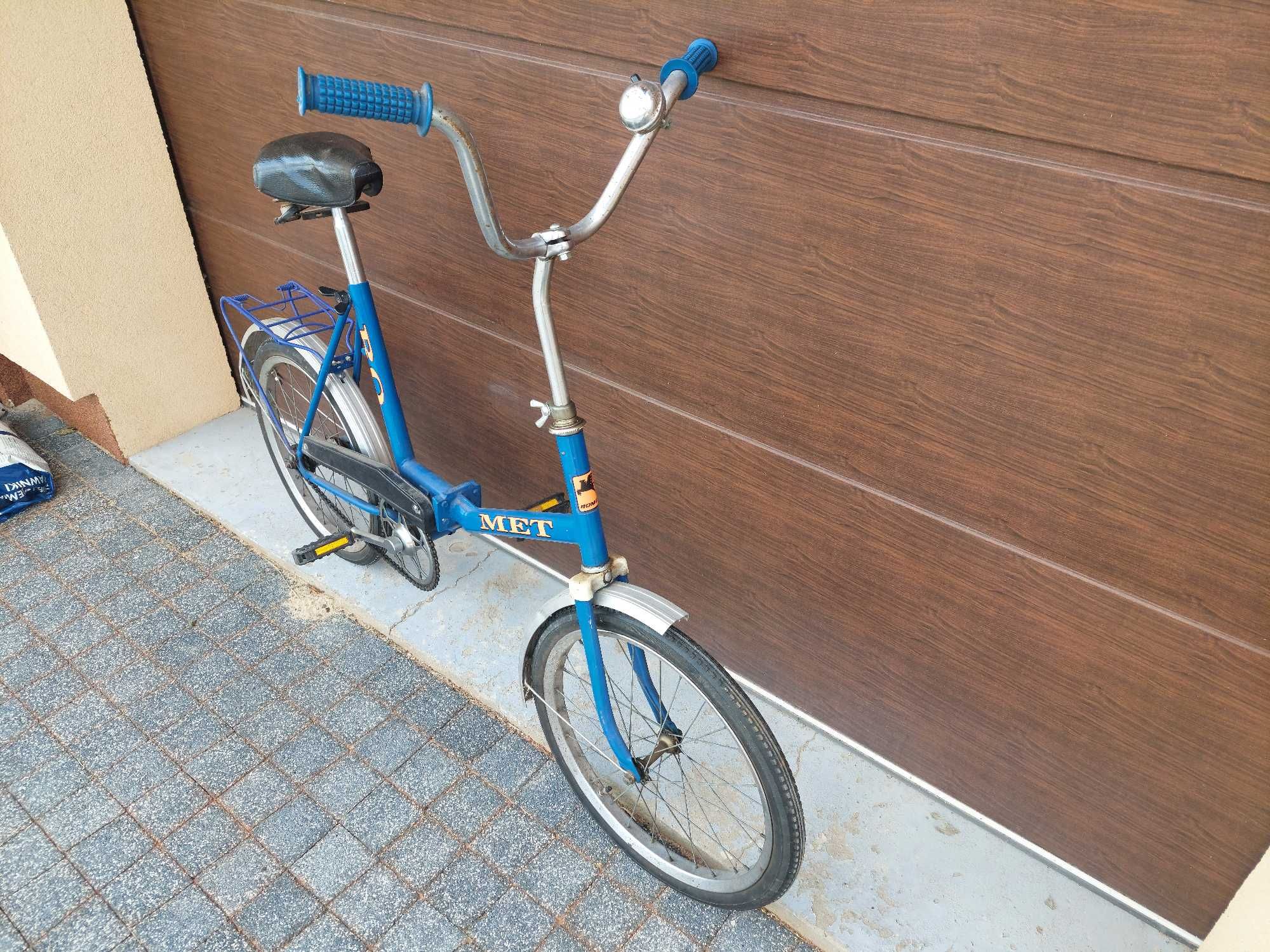 Rower na kołach 20 cali składak po modernizacji